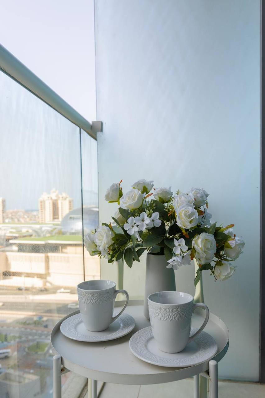 Fantastic Studio Apartment At Palm Jumeirah ดูไบ ภายนอก รูปภาพ